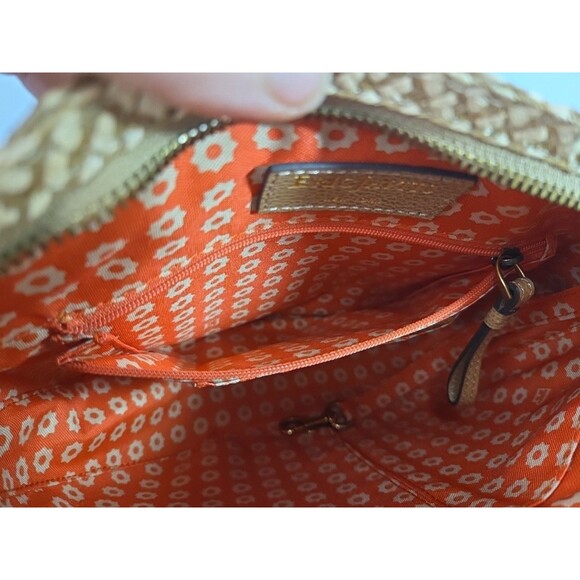 Eric Javits Handbag Lil Sq Ayesha Peanut Woven w/Gold Hardware Medium Sz NWT - Picture 16 of 16